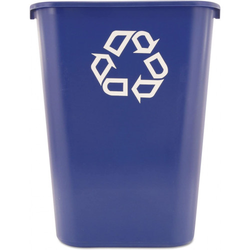 Deskside Recycling Container Large with Recycle Symbol 39L 2957-73