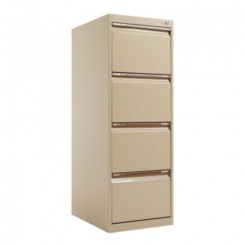 STATEWIDE FILING CABINET 4 DRAWER H1325xw467xd610mm Wild Oats (Beige)