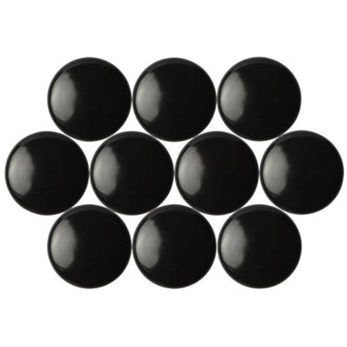 MAGNETIC BUTTONS 20MM BLACK 10