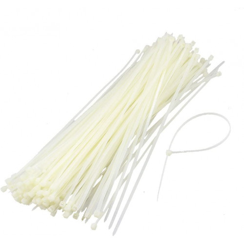 CABLE TIES NATURAL 30cm LONG PK500