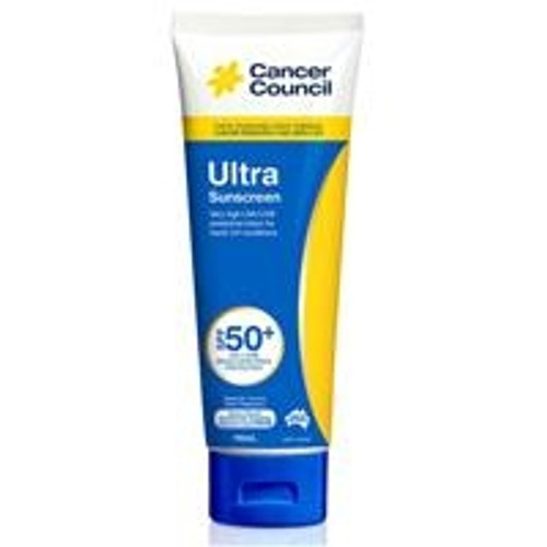 CANCER COUNCIL SPF50+ Ultra Sunscreen Tube 110mL, Each