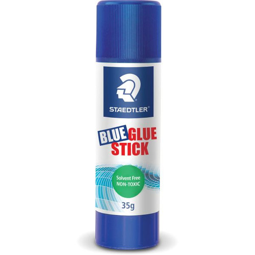 Staedtler Glue Stick 35G Solvent Free Non Toxic Blue (Each)