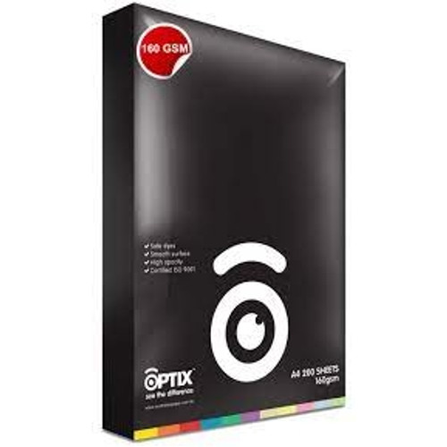 Quill Card A4 160gsm - Black, Pack of 200 (193768)
