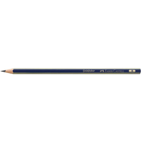 Faber-Castell Goldfaber Graphite Pencil B, Each
