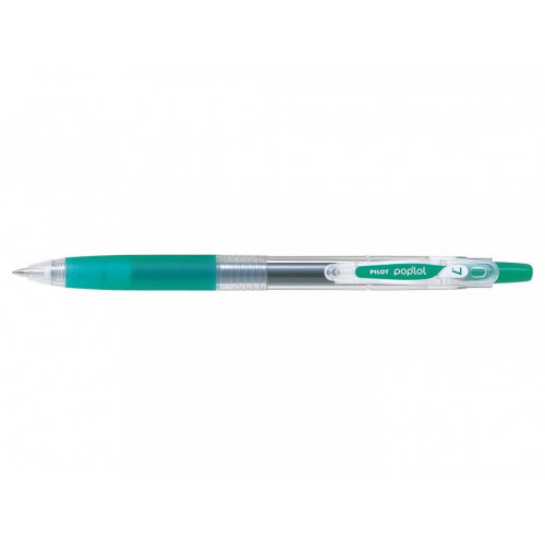 PILOT POP LOL GREEN RECTRACTABLE GEL PEN