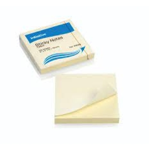 OFFICE NATIONAL PREMIUM NOTES 75 X 127MM YELLOW PACK 12