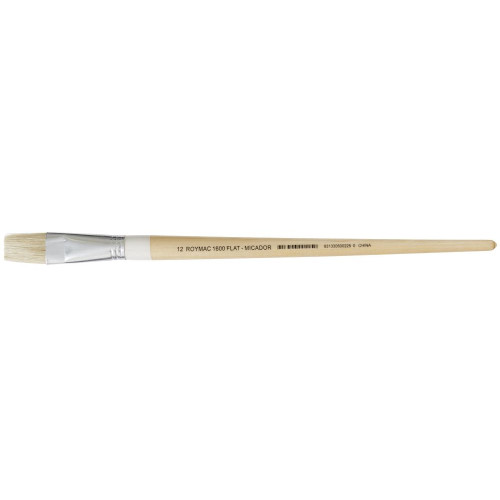 1600F BRUSH, FLAT, SIZE 4  ROYMAC
