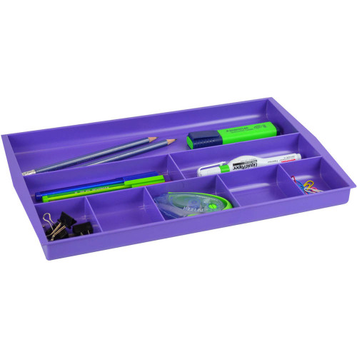 ITALPLAST Drawer Tidy - Grape, Each
