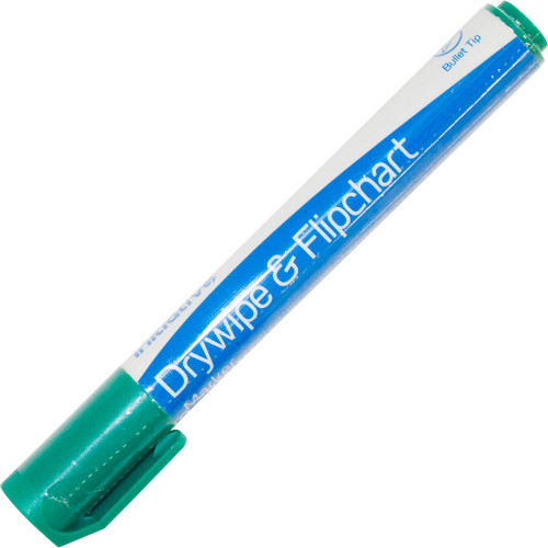 INITIATIVE WHITEBOARD MARKER BULLET TIP GREEN