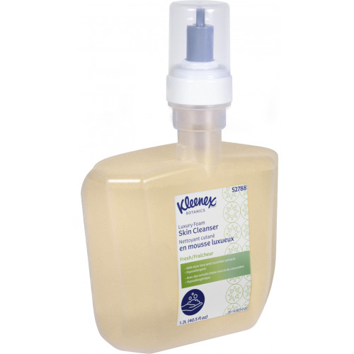 Kleenex Botanics Luxury Foam Skin Cleanser (52788) Clear Fresh Scent 1200ml (Each)