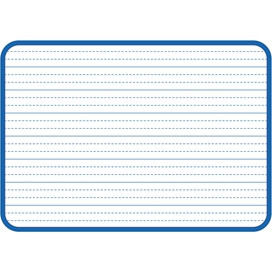 Vision Chart Dotted Thirds / Plain Double Sided Framed Whiteboard Magnetic A4