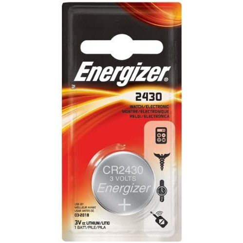 BATTERY ENERGIZER LITHIUM WATCH CALCULATOR CR2430