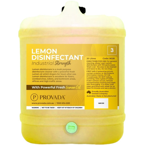 Provada Lemon Floor Cleaner Disinfectant 20L