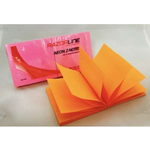 RAZORLINE “Z” NOTES NEON 76 x 76 Pop Up (Each)