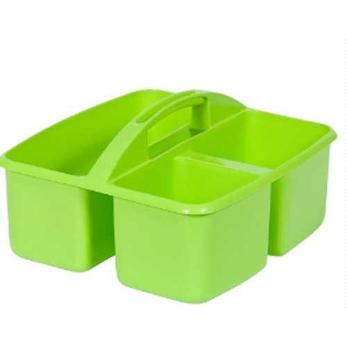 Plastic Small Caddy - Lime Green