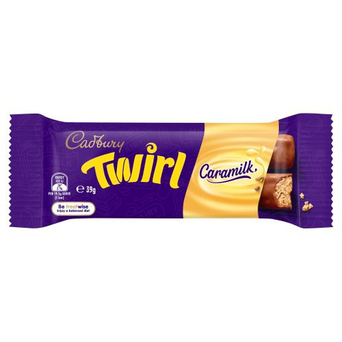 CADBURY CARAMILK TWIRL 39GM