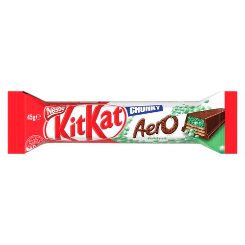 NESTLE KAT CHUNKY CONFECTIONERY AERO MINT 45GM