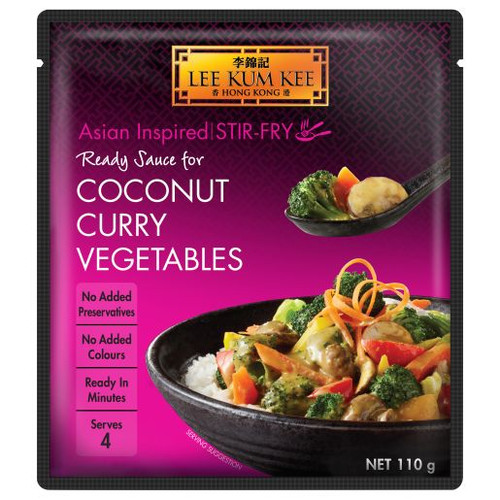 LEE KUM KEE COCONUT CURRY VEGETABLE SAUCE 110GM