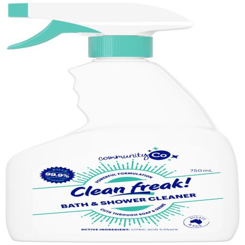 COMMUNITY CO CLEAN FREAK BATH & SHOWER SPRAY 750ML
