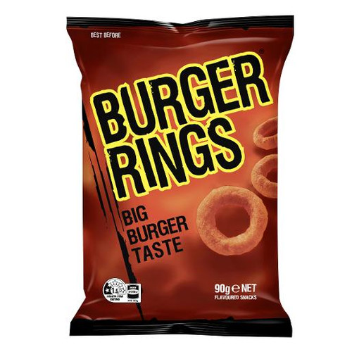 BURGER RINGS BURGER RINGS 90GM