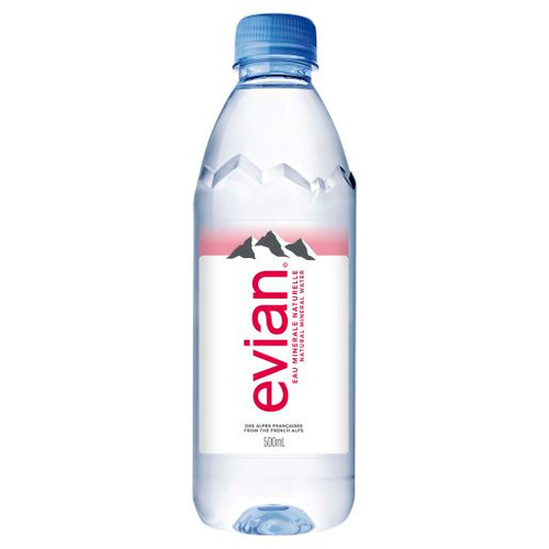 EVIAN SPRING WATER 500ML