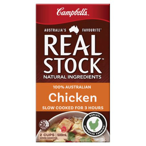 CAMPBELLS REAL STOCK CHICKEN 500ML