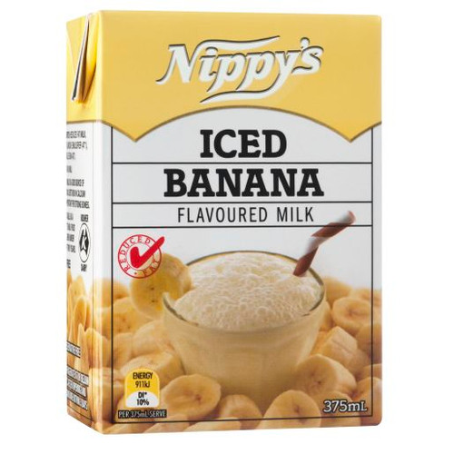 NIPPYS BANANA MILK 375ML