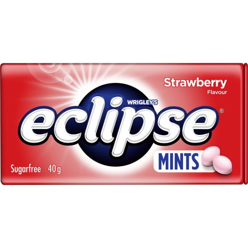 WRIGLEYS ECLIPSE MINT STRAWBERRY 40GM