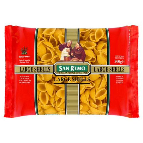 SAN REMO LARGE SHELLS #29 500GM