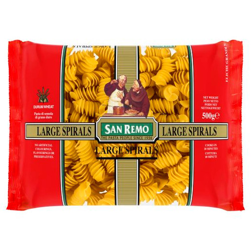 SAN REMO LARGE SPIRALS #53 500GM
