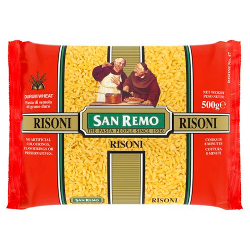 SAN REMO RISONI PASTA 500GM