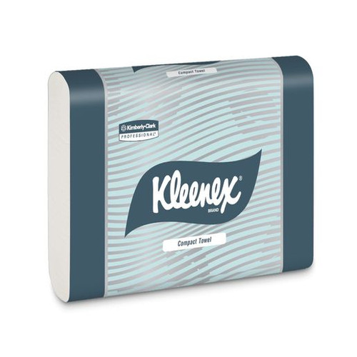 KLEENEX TOWEL COMPACT WHITE 90S