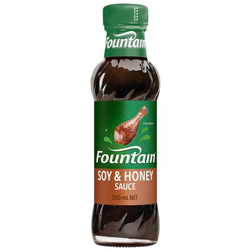 FOUNTAIN SOY & HONEY SAUCE 250ML