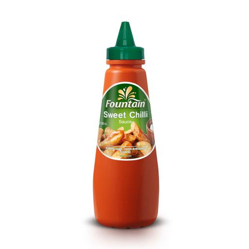 FOUNTAIN SAUCE SQUEEZE SWEET CHILLI 500ML