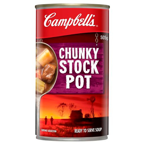 CAMPBELLS CHUNKY SOUP STOCKPOT 505GM