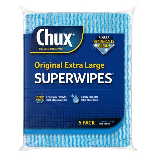 CHUX SUPERWIPES GIANT CLOTHS 5S