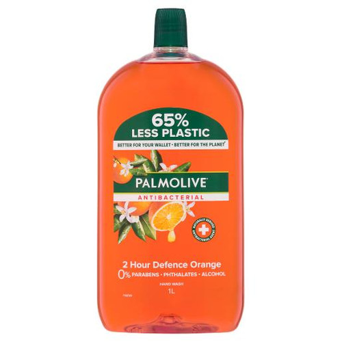 PALMOLIVE ANTI-BACTERIAL DEFENCE LIQUID SOAP REFILL 1L