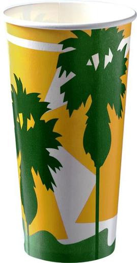 CAST AWAY CUP PAPER MILKSHAKE DAINTREE 24OZ 800ML 25S (CA-MS24DT)