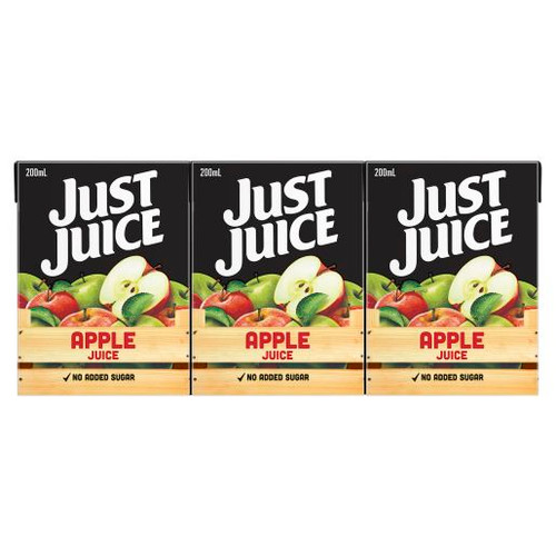 JUST JUICE APPLE 6 PACK 6X200ML