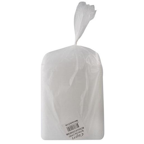 Capri Rectangular PP Microwavable Takeaway Container Clear 500ml, Pack of 50