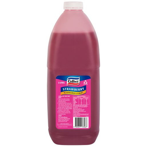 COTTEES STRAWBERRY TOPPING 3L