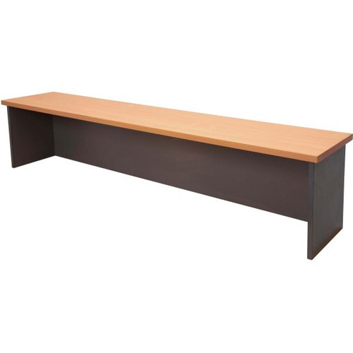 RECEPTION HOB 1500mm x 350mm D x 400mm H BEECH IRONSTONE (Hob only - Desk not Included)