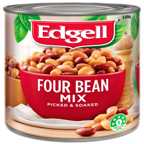 EDGELL FOUR BEAN MIX 3.05KG