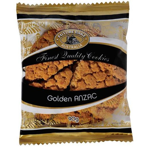 FUTURE BAKE COOKIE GOLDEN ANZAC 90GM (Carton of 12)