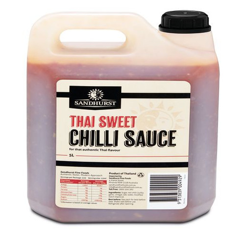SANDHURST SWEET CHILLI THAI SAUCE 5L