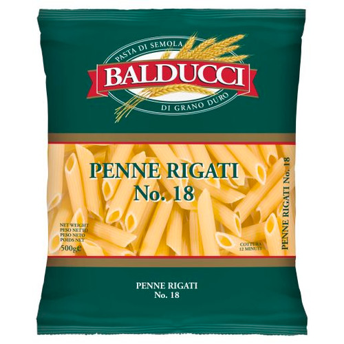 BALDUCCI PENNE RIGATI #18 500GM (Carton of 12)