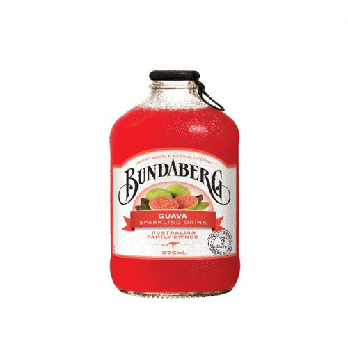 BUNDABERG GUAVA SOFTDRINK 375ML (Carton of 12)