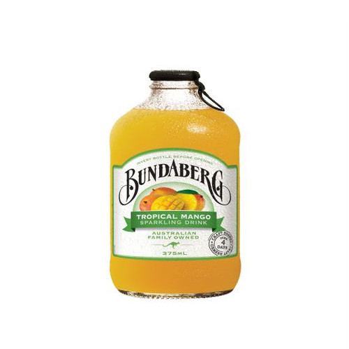 BUNDABERG TROPICAL MANGO 375ML (Carton of 12)