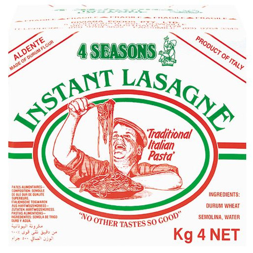 4 SEASONS LASAGNE INSTANT 4KG