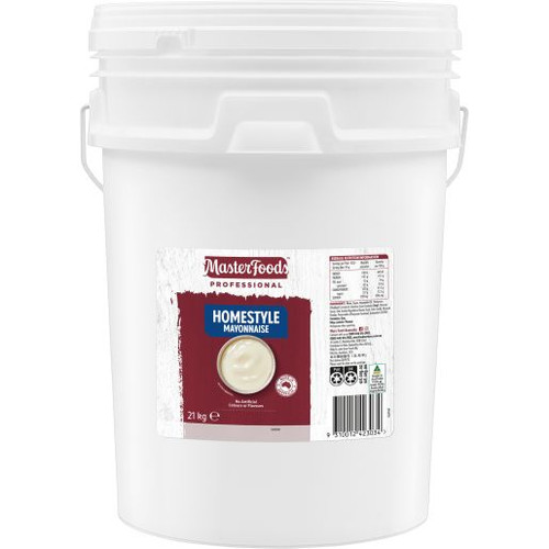MASTERFOODS HOME STYLE MAYONNAISE 21KG